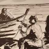 E c�� un �professionista� del settore che si occupa proprio di questo, aiutando i pescatori a rimettere a nuovo le proprie lanze (i gozzi). Si tratta del  calataf�re (il calafato), colui che si occupa del calafataggio, ovvero della tecnica di impermeabilizzazione delle barche in legno